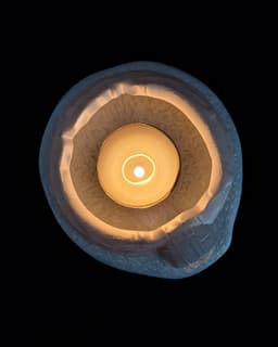Igloo Tealight Candle Holder 3d model