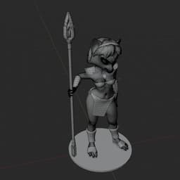 Fox Mage v2 3d model