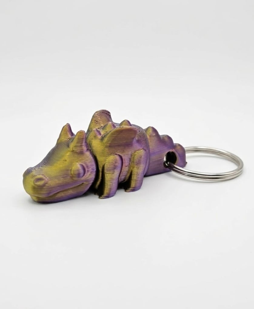 MiniMonster BabyDragon Keychain 3d model