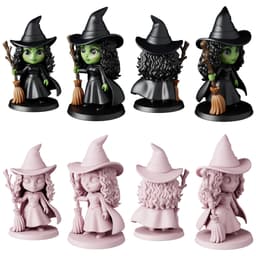 Wicked STL Files - Elphaba Glinda Fiyero - Musical Characters 3D Print Models 3d model
