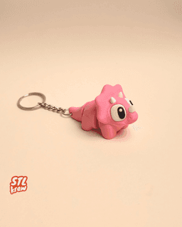 Cute triceratop Dinosaur - Tripto - no support, print in place 3d model