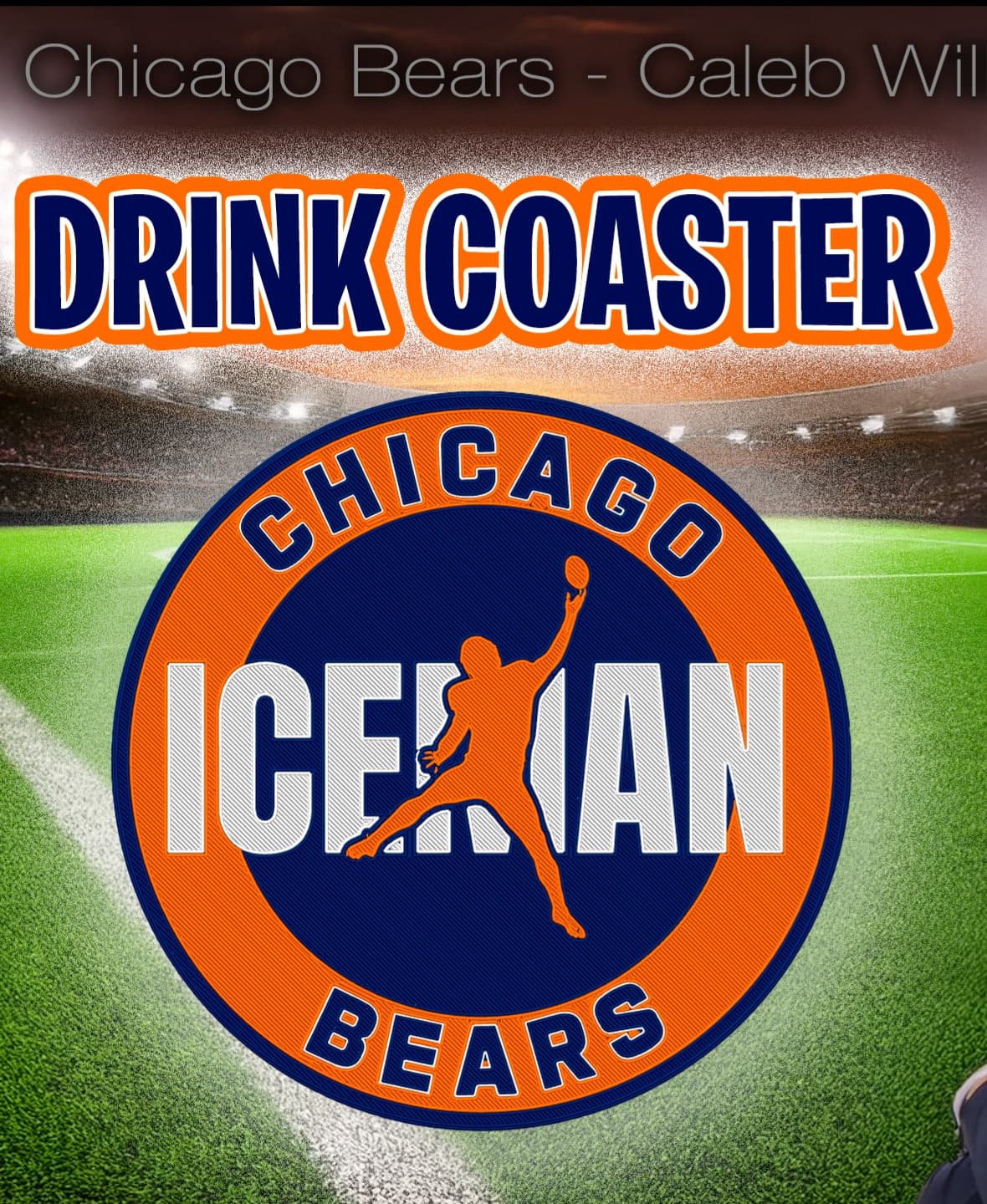 Chicago Bears - Iceman Caleb Williams "The Throw" 3d model