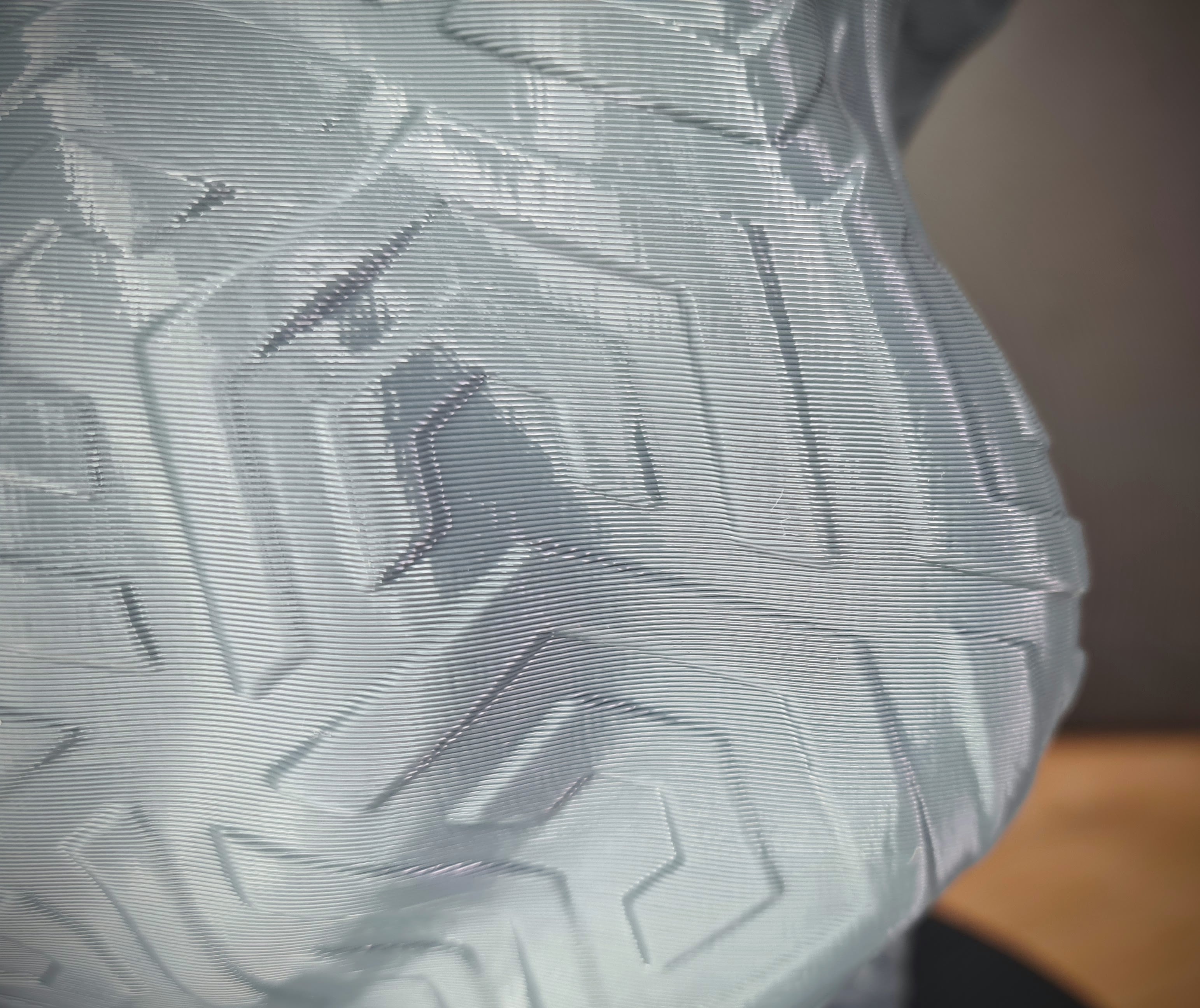 Hexagon Pattern Vase 3d model