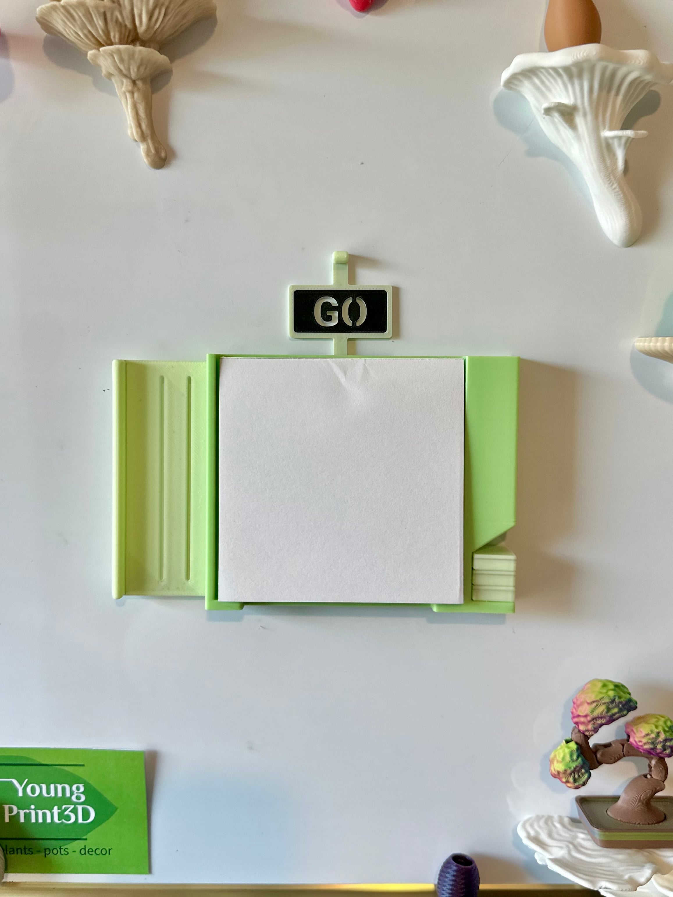 Printed great the first time! I need to up my flushing volumes but I kind of like the look it gave the magnets anyway. I just need to find a pen that goes well with it now!