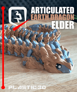 Elder Earth Dragon — The Rocky Sentinel 3d model