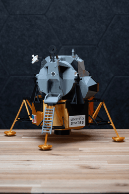 Lunar Lander - FREE Spacecraft Kit | No Supports, No AMS, No Glue 3d model