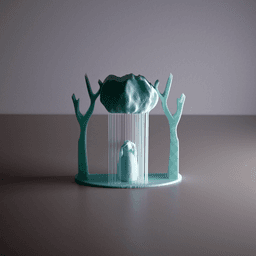 Alone Art 3d model