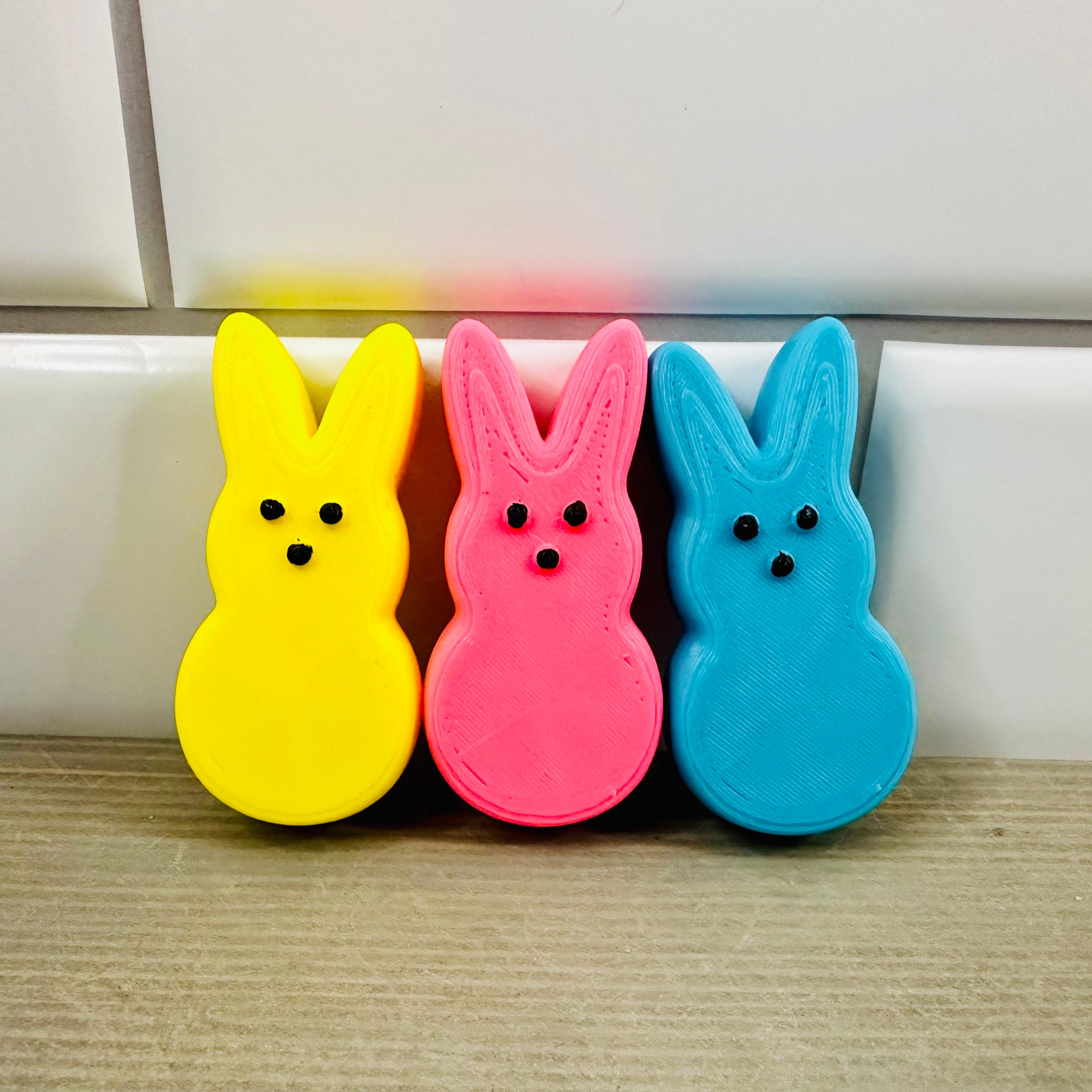 Peeps Bunny 3d model