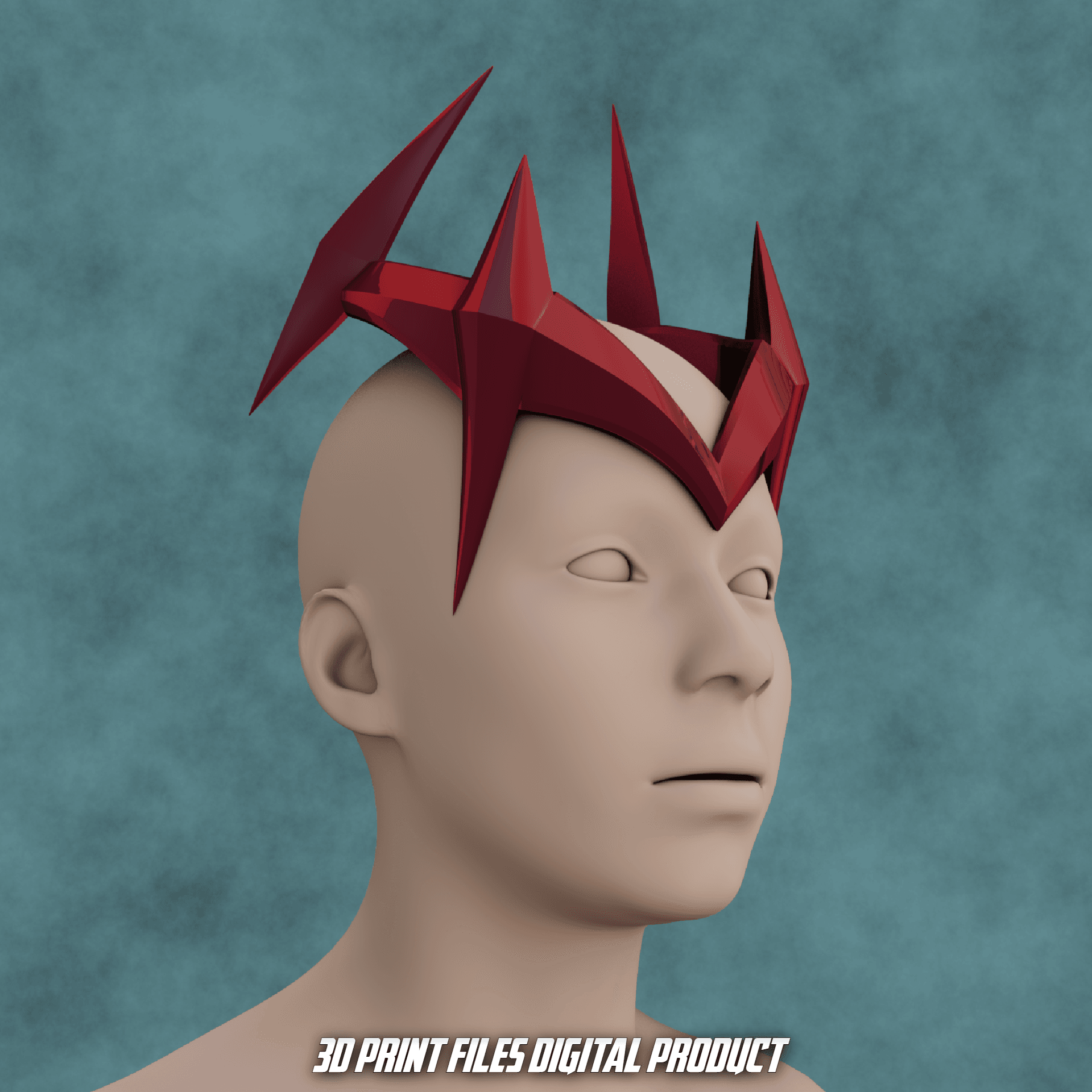 Red Witch Crown Marvel Rivals 3d model