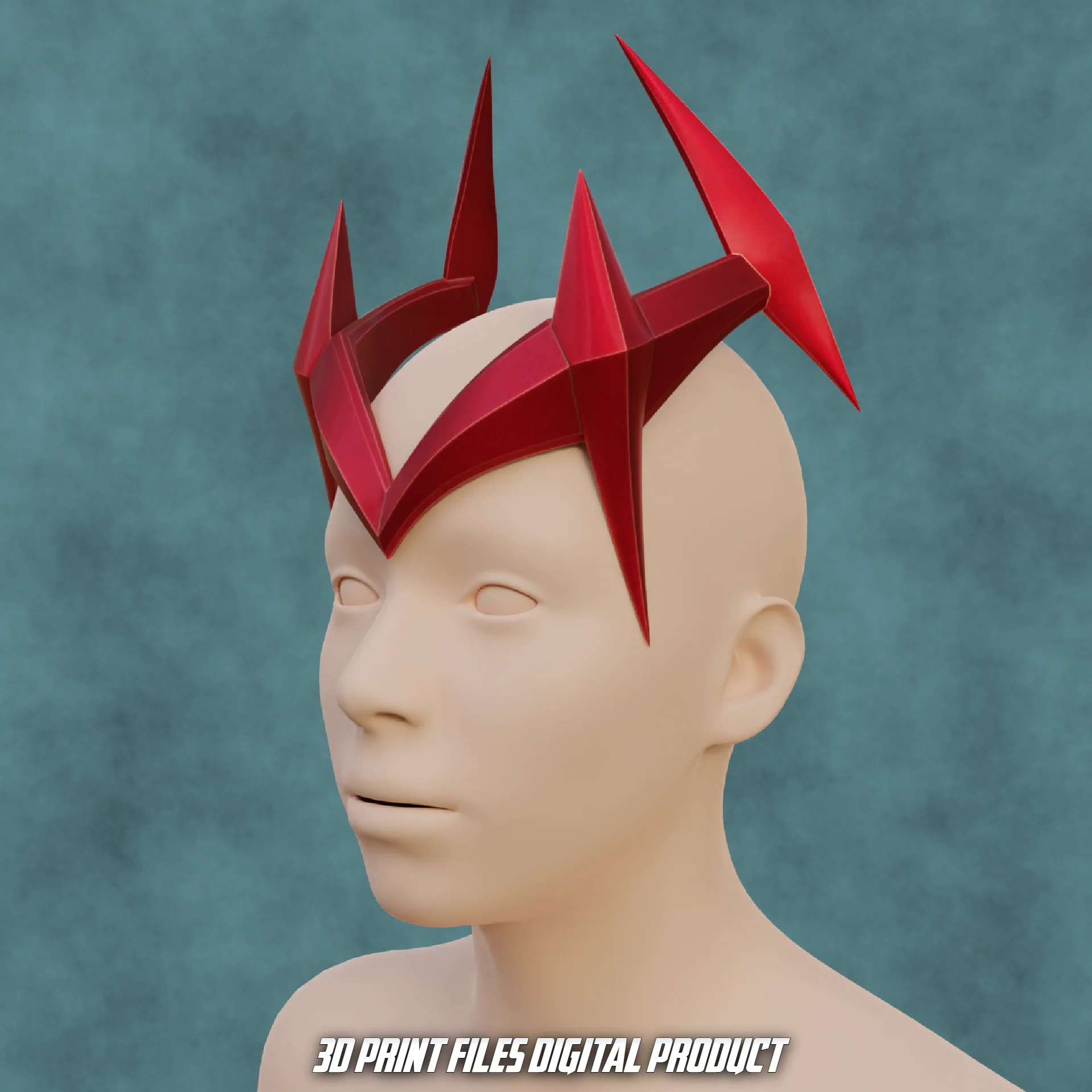 Red Witch Crown Marvel Rivals 3d model