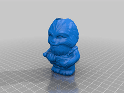 Chewbacca regular/mini Bic Buddy 3d model