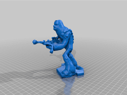 Chewbacca regular/mini Bic Buddy 3d model