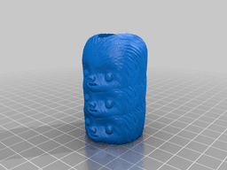 Chewbacca regular/mini Bic Buddy 3d model