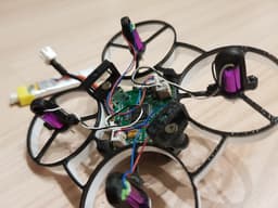 Battery Holder for RaGG-e Whoop frame 3d model
