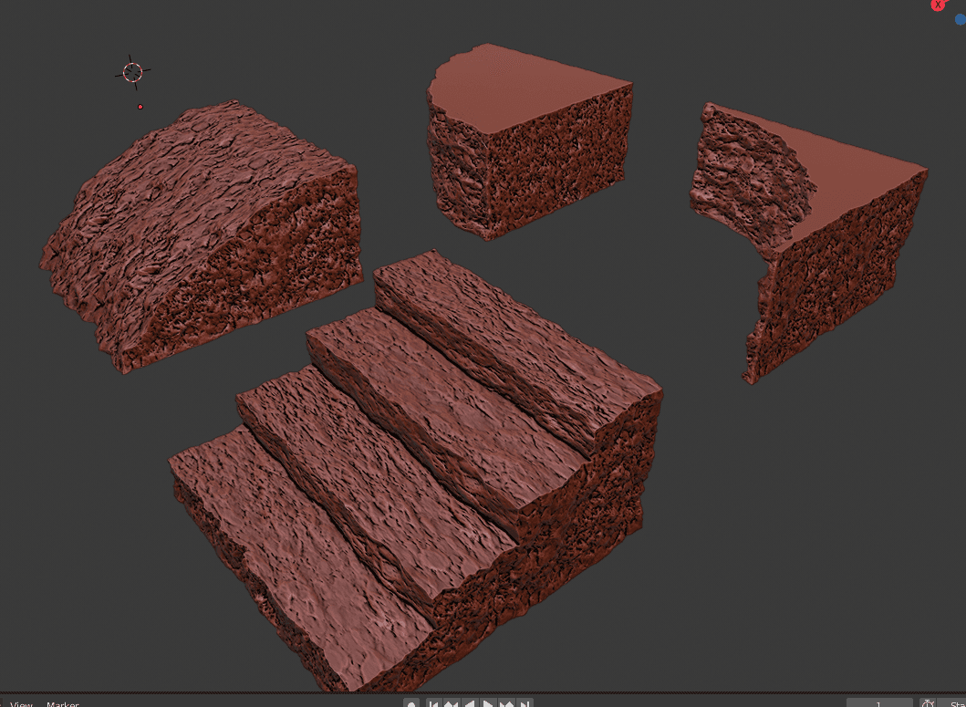 Todd Tiles 4x4 Outside Corner texture fixed.stl 3d model