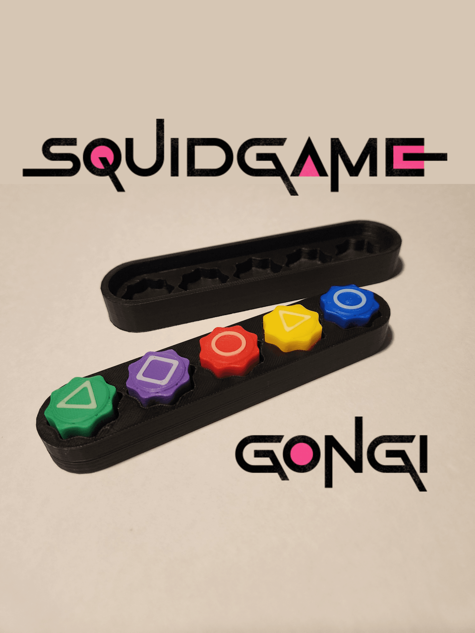 Squid Games Gongi 3d model