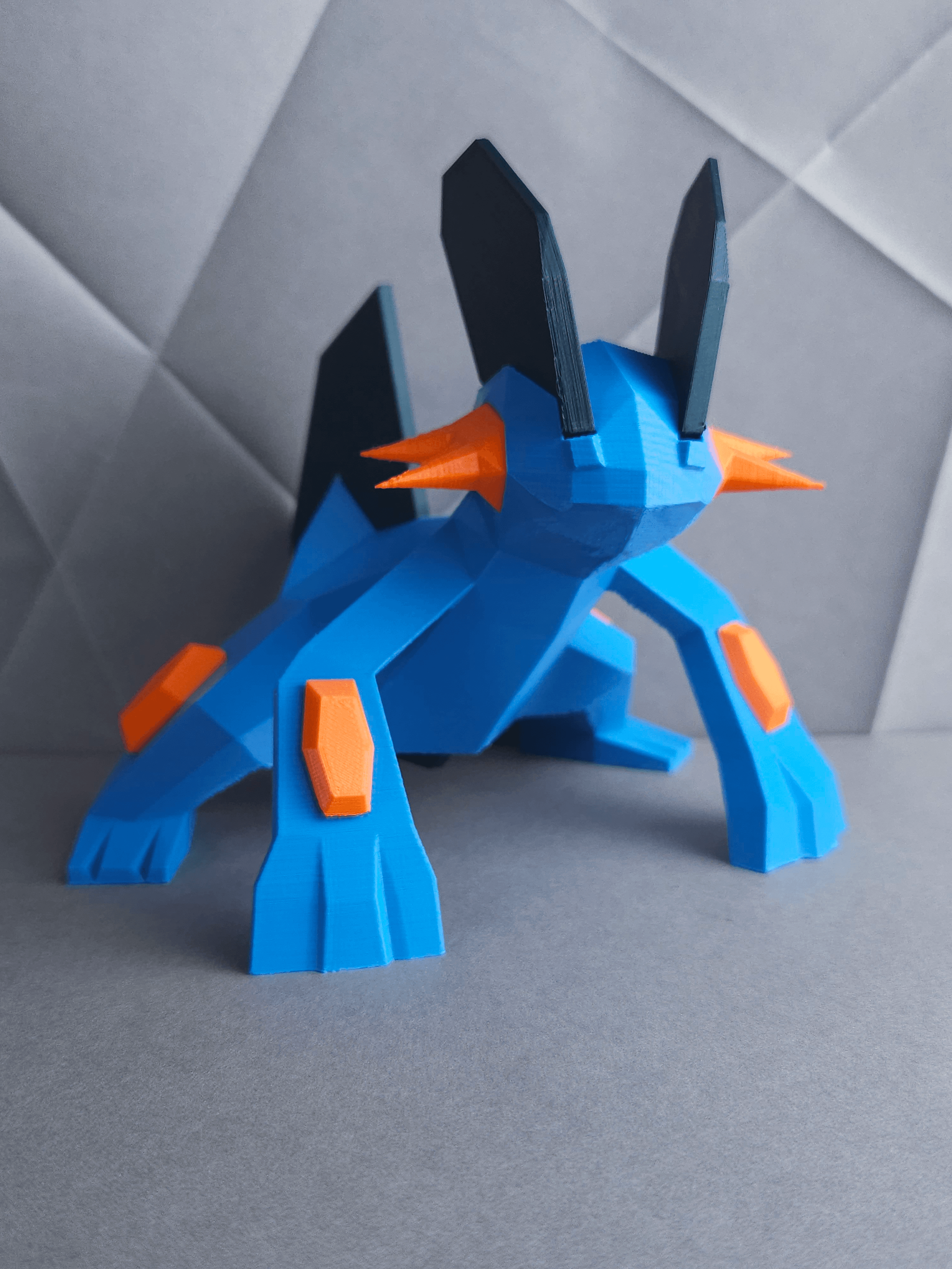 Swampert Low Poly Pokemon 3d model