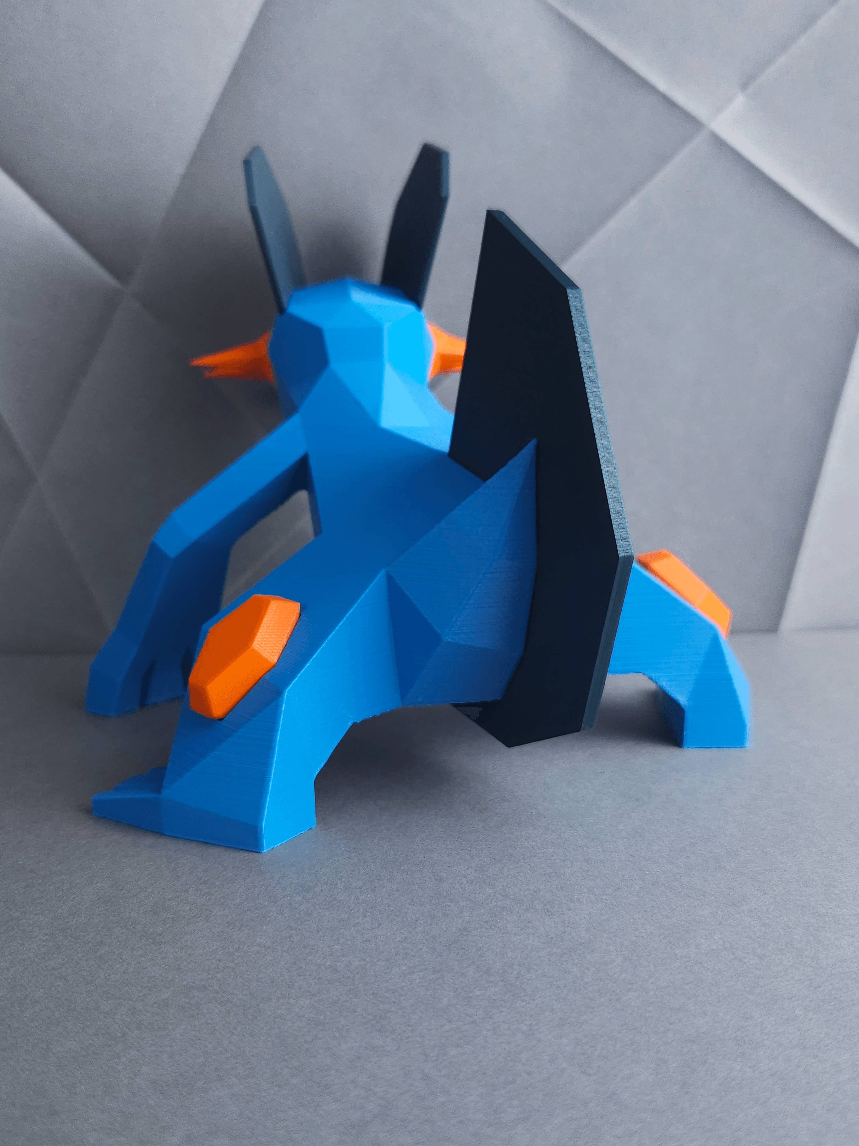 Swampert Low Poly Pokemon 3d model