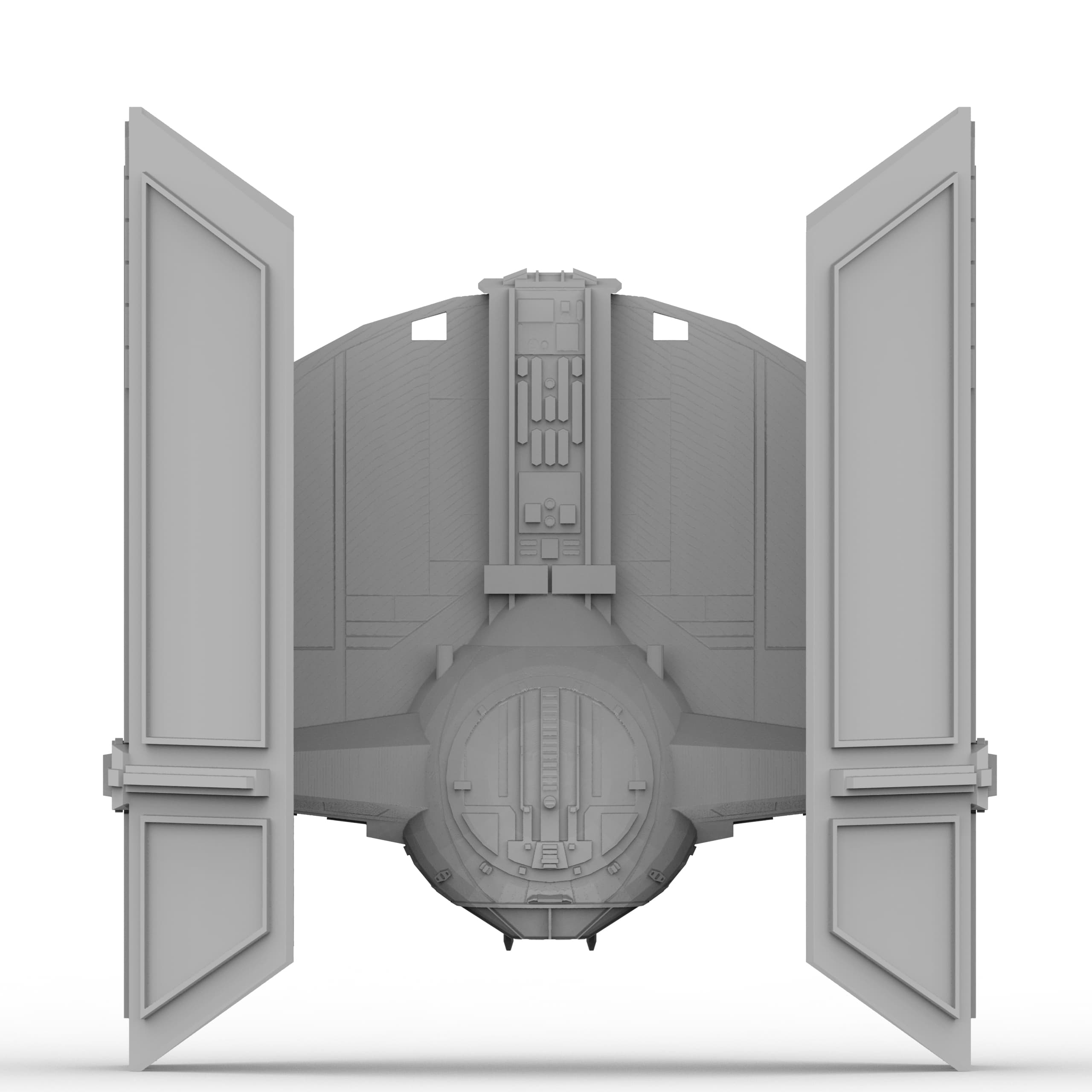 StarWars TIE Advanced 3d model