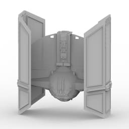 StarWars TIE Advanced 3d model