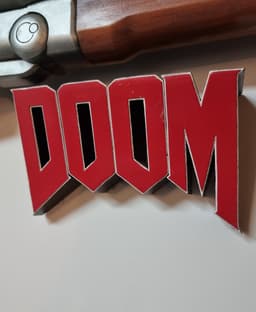 Doom Logo 3d model