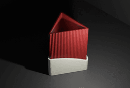 Planter - Triangle Version 3d model