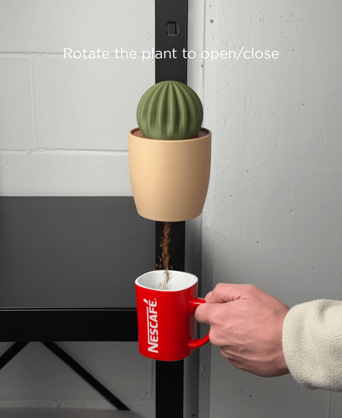 Brew, instant coffee dispenser. 3d model