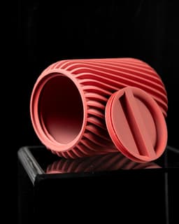 Ridged Storage Container by MODERN MACHINE 3d model