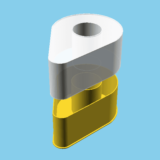 Map Location, nestable box (v1) 3d model