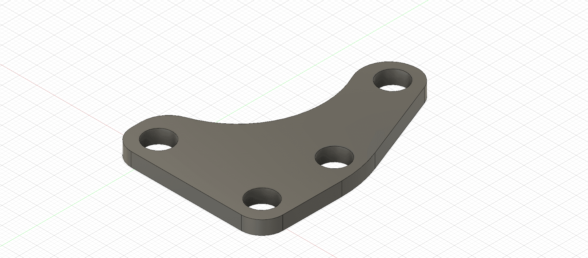 Rear Bed Cabel Guide.stl 3d model