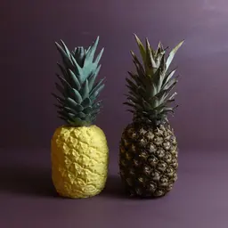 Sliced Pineapple 3d model