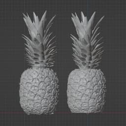Sliced Pineapple 3d model