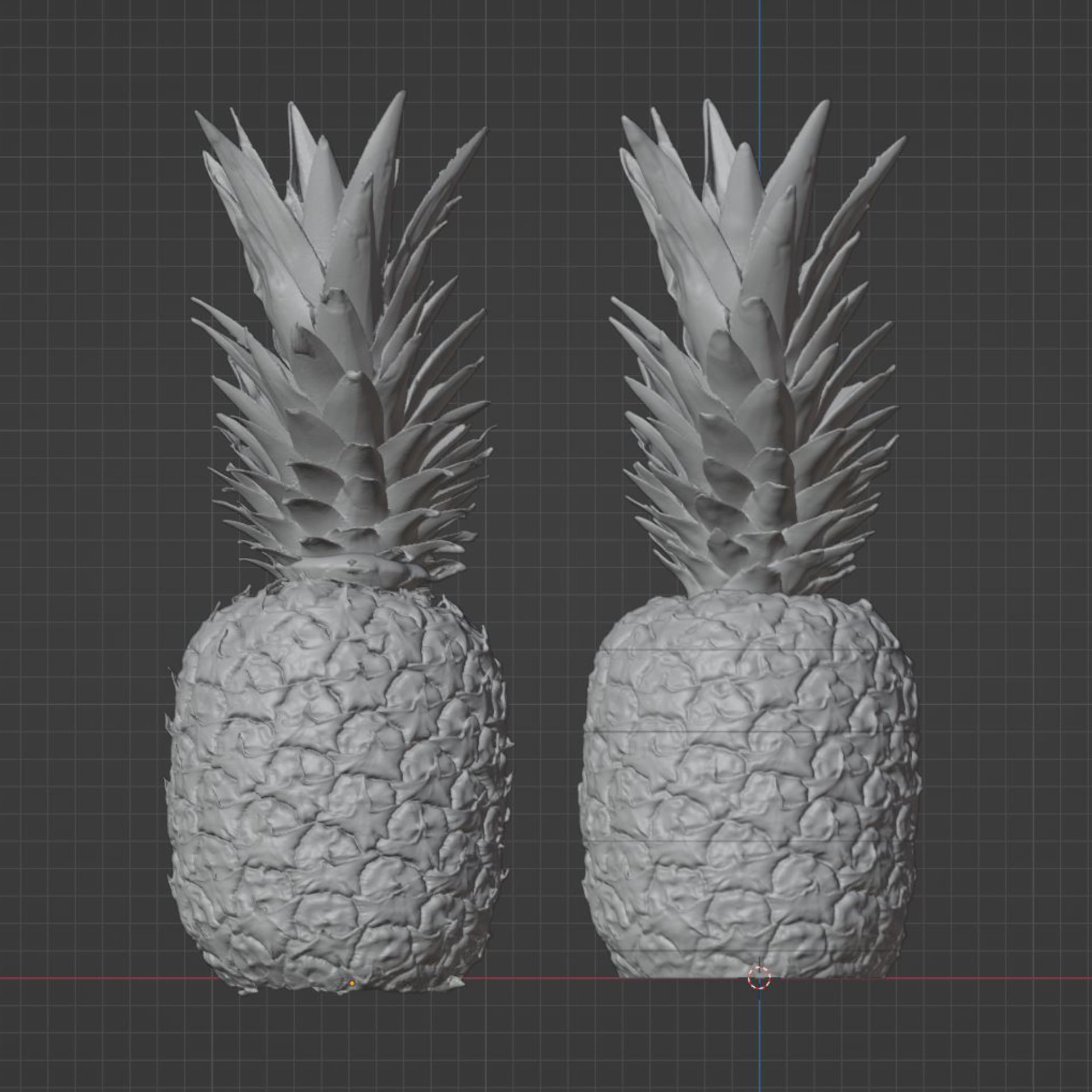 Sliced Pineapple 3d model