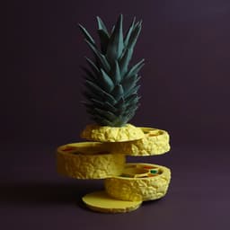 Sliced Pineapple 3d model