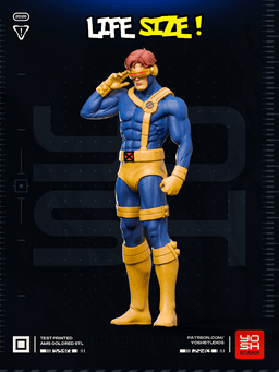 Life Size Cyclops 3D Printer STL File 3d model