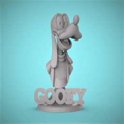 Goofy Bust 3d model