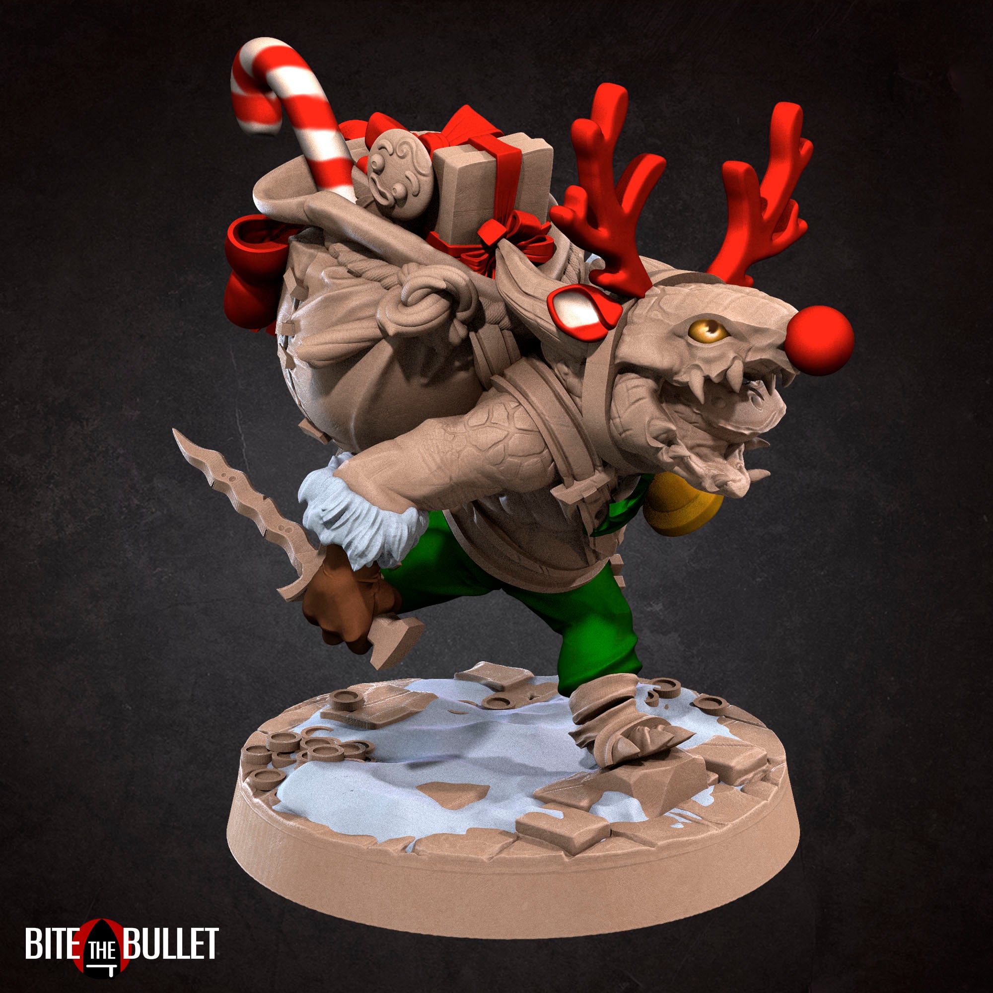 Rogue Kobold Christmas Edition 3d model