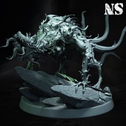 Mh'ithrha and Hounds of Tindalos 3d model