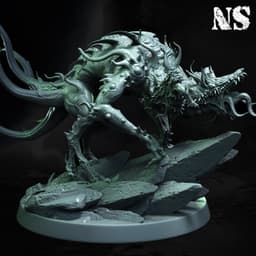 Mh'ithrha and Hounds of Tindalos 3d model
