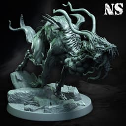 Mh'ithrha and Hounds of Tindalos 3d model