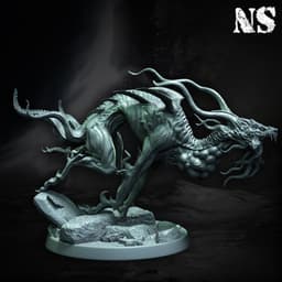 Mh'ithrha and Hounds of Tindalos 3d model