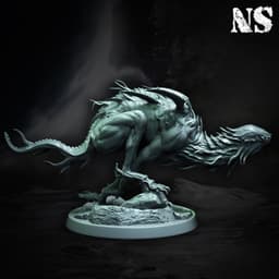 Mh'ithrha and Hounds of Tindalos 3d model