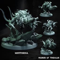 Mh'ithrha and Hounds of Tindalos 3d model