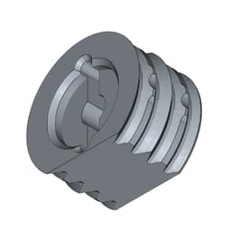 D-LOCK_CONNECTOR_L-DOUBLE-3-4-FLANGE-TRUSS-HEAD-SCREW-MOUNT 3d model