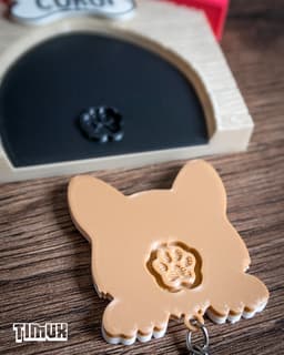CORGI KEYCHAINS SET 3d model