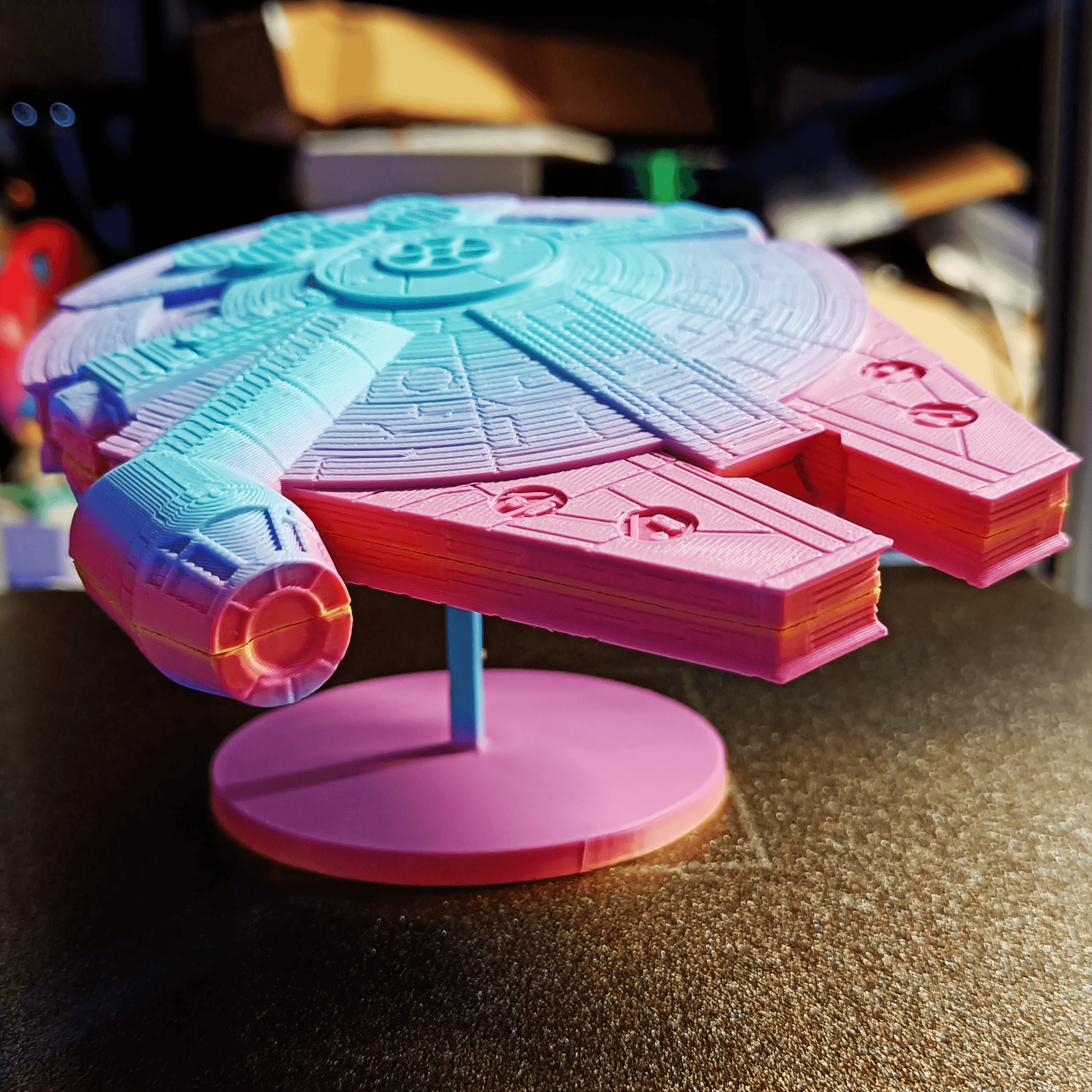 Love this model. :) I thought it would be fun with a color transition.