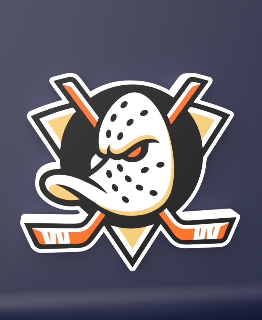 Anaheim Ducks - LED Strip compatible 3d model