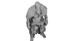 Berserker of the Norse 3d model