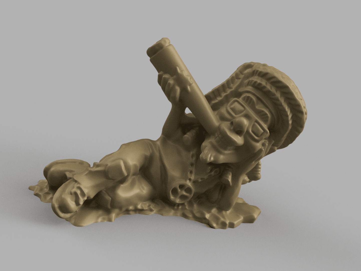 Rasta smoke 3d model