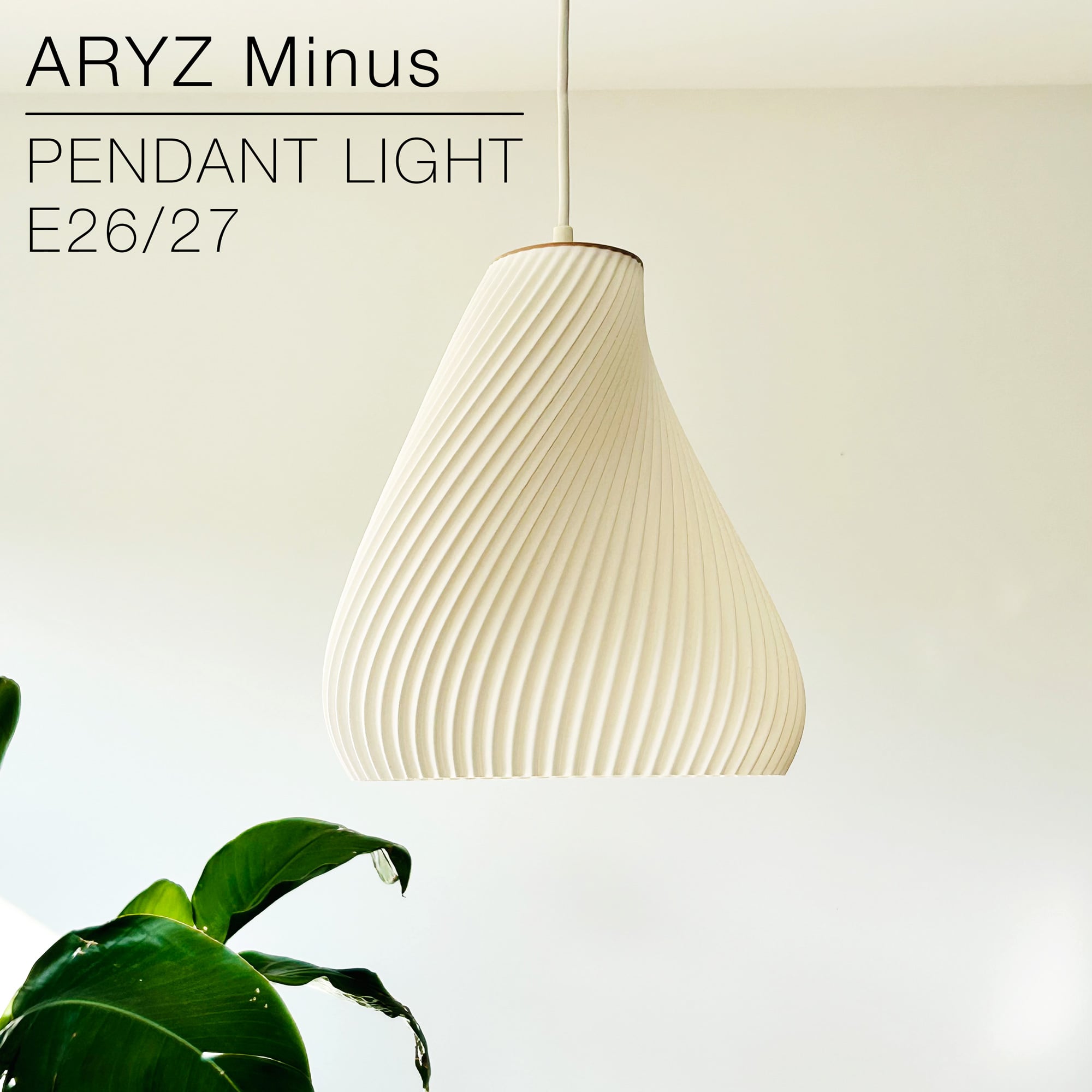 ARYZ Minus | Pendant light E26/27 3d model